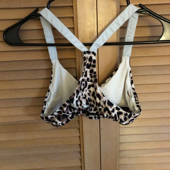 The Upside Swimsuit Top Cheetah Print sz. 6 US $95 retail value - Picture 6 of 11